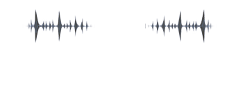 logo white Voolgarhythm podcast transparent background